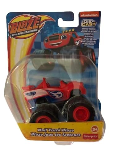 Fisher-Price Nickelodeon Blaze & The Monster Machines, Mail Truck Blaze von Fisher-Price