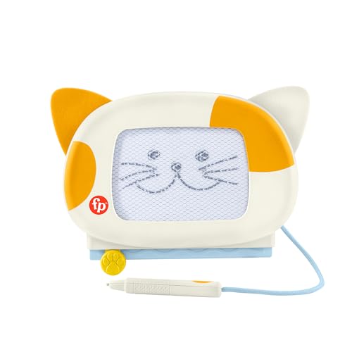 Fisher-Price Pet Pals Magische Tafel, inklusive 1 Magnettafel mit Katzen- oder Hundemotiv, Verschiedene Modelle von Fisher-Price