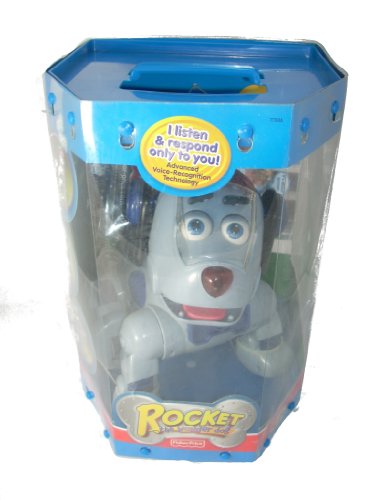 Fisher-Price Rocket The Wonder Dog Robotic Pet Silver von Fisher-Price