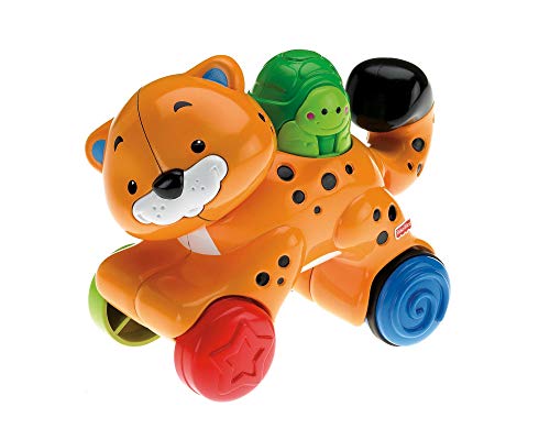 Fisher-Price Spielzeug – Amazing Tiere Press und Go Cheetah – Baby Kleinkind 6–36 Monate von Fisher-Price