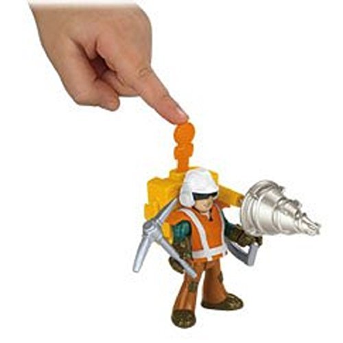 Fisher Price Spielzeug - Imaginext City Rescue Bauarbeiter Figur mit Riesenbohrer Spielset Fisher Price Spielzeug - Imaginext City Rescue Bauarbeiter Figur mit Riesenbohrer Spielset von Fisher-Price