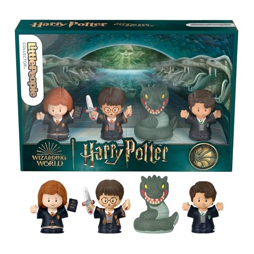 Little People Collector Sondereditionsset zum Film Harry Potter und die Kammer des Schreckens für Erwachsene und Fans, 4 Figuren, HVG46, HVG46 von LITTLEPEOPLE COLLECTOR