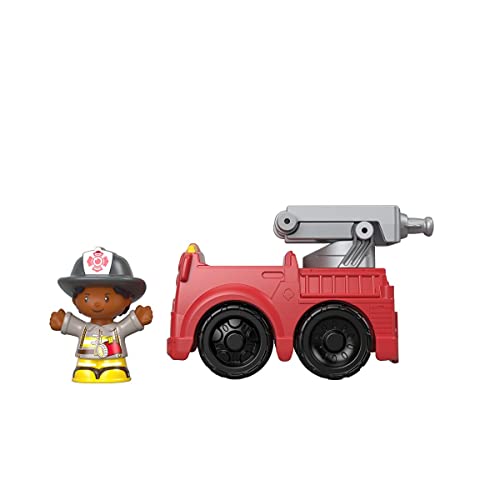 Fisher-Price Bagger Bulldozer, 13 x 8 x 9 cm, Kunststoff, Fahrzeuge, entwickelt Feinmotorik und Phantasie, für Kinder (1-5 Jahre), unisex von Fisher-Price