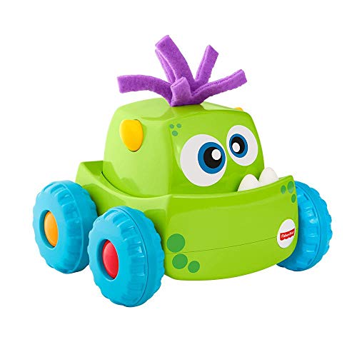 Mattel -DRG16 Fisher Price Monster + 9 m, Mehrfarbig (DRG16), Sortiert von Fisher-Price