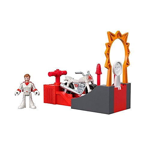 Mattel Fisher-Price GBG72 Toy Story 4 Imaginext Duke Caboom Stunt Set von Fisher-Price