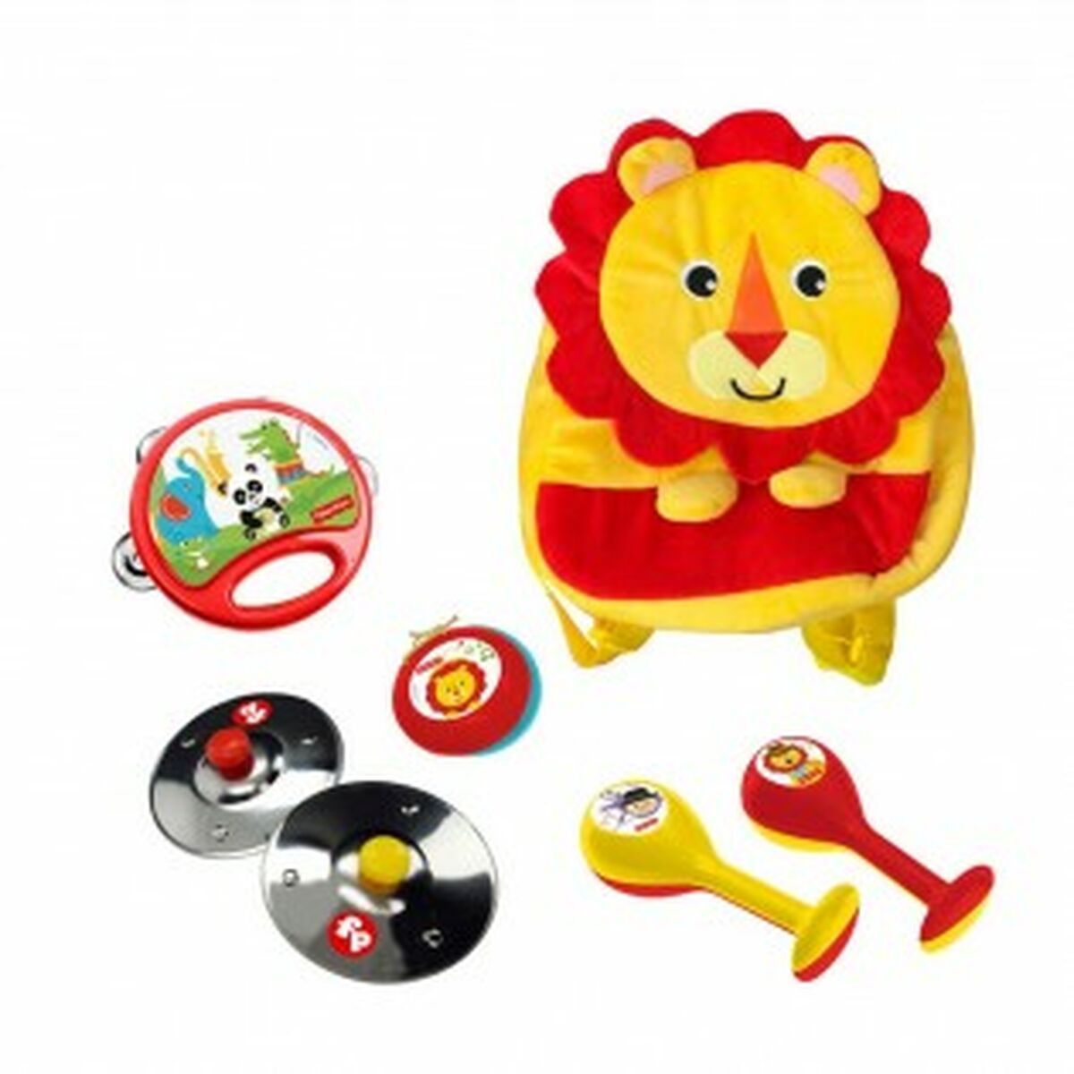 Musikalischer Satz Fisher Price Löwe Kinderrucksack von Fisher Price