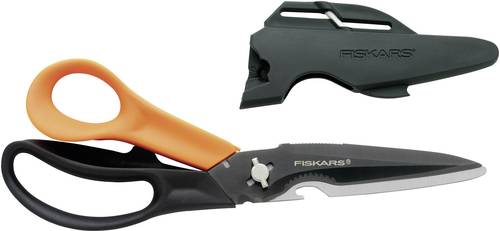 Fiskars 1000809 Universalschere Rechtshänder 230mm Orange, Schwarz von Fiskars