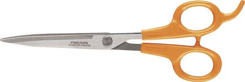 Fiskars 1003025 Haushaltsschere Linkshänder, Rechtshänder 100mm Orange von Fiskars