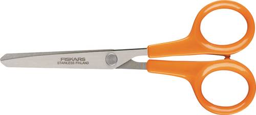 Fiskars 1005154 Bastelschere Linkshänder, Rechtshänder 130mm Orange von Fiskars