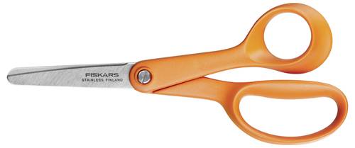 Fiskars 1005166 Kinderschere Rechtshänder 130mm Orange von Fiskars