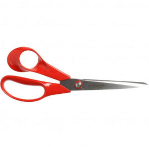 Fiskars Classic Schneiderschere Linkhänder Rot, L: 21cm, 1 Stk von Fiskars