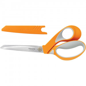 Fiskars RazorEdge Softgrip Schere Orange 23cm von Fiskars