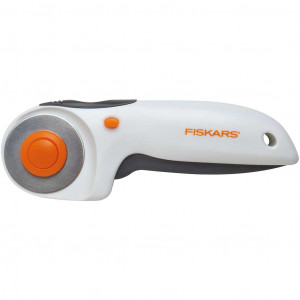 Fiskars Rollmesser Weiß/Grau 45mm von Fiskars