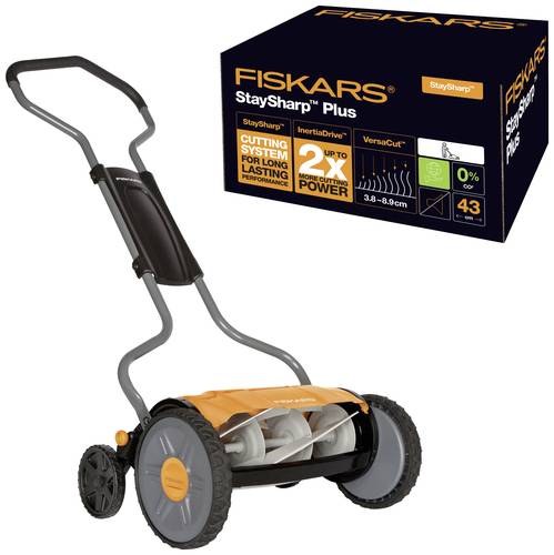 Fiskars StaySharp™ Hand Spindelmäher Schnittbreite (max.) 430mm von Fiskars