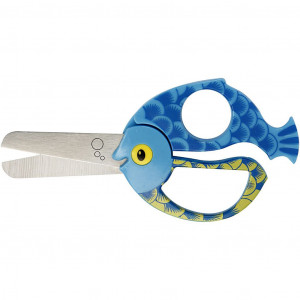 Fiskars Kinderschere mit Tiermotiv, L 13 cm, 1 Stck. von Fiskars