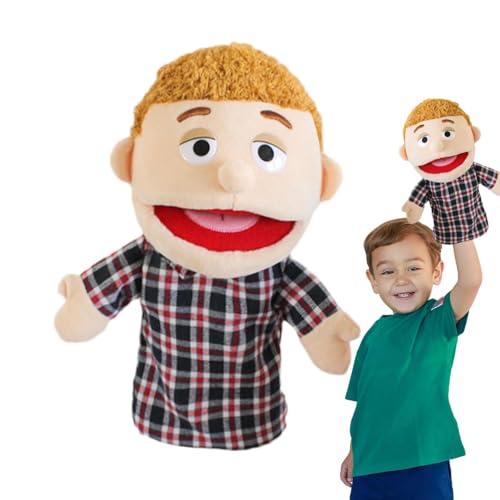 Familien-Handpuppen, gefüllte Puppenspielzeuge, Opa-Handpuppen, Kinder-Rollenspielpuppen, Mama- und Papa-Puppen, und Schwester-Puppen, gefüllte Handpuppen, Kinder-Puppenspielzeuge, Familien-Ro von Fisssure