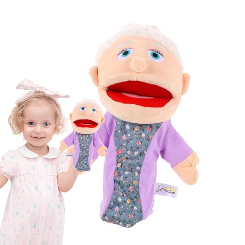 Familien-Handpuppen, gefüllte Puppenspielzeuge, Opa-Handpuppen, Kinder-Rollenspielpuppen, Mama- und Papa-Puppen, und Schwester-Puppen, gefüllte Handpuppen, Kinder-Puppenspielzeuge, Familien-Ro von Fisssure