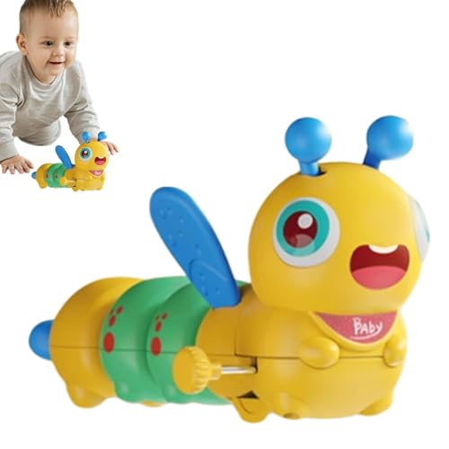 Fisssure Caterpillar Spielzeug zum Spazierengehen, Raupe zum Aufziehen, Vorschulaktivitäten für Kleinkinder, frühes Lernspiel, Aufziehspielzeug von Fisssure