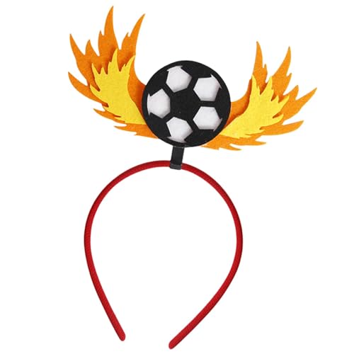 Fisssure Cheer Stirnband | Kopf-Bopper Game Day Haarband, Haar-Accessoires, auffällige Jubel-Requisiten, Kopfbedeckung, Dekoration für Fußballspiele 2024, Motto-Partys von Fisssure