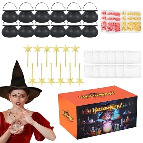 Fisssure Hexenkessel-Topfspielzeug, Halloween-Kesselspielzeug, Chemie-Experimentier-Laborspielzeug, wissenschaftliches Vulkan-Set, ausbrechender Vulkan, Spielzeug-Set von Fisssure