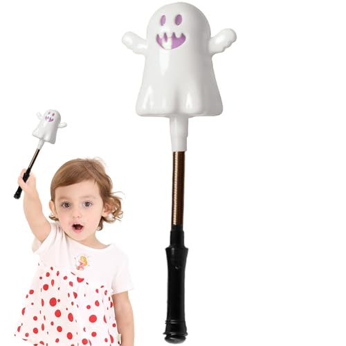 Fisssure -Leuchtstab,-Leuchtstab,Geisterblitzender Zauberstab - Leuchtendes -Shake-Spielzeug, Halloween-Zauberstab, gruseliger Halloween-Geist-Spaß für Kinder, Halloween-Partygeschenke von Fisssure