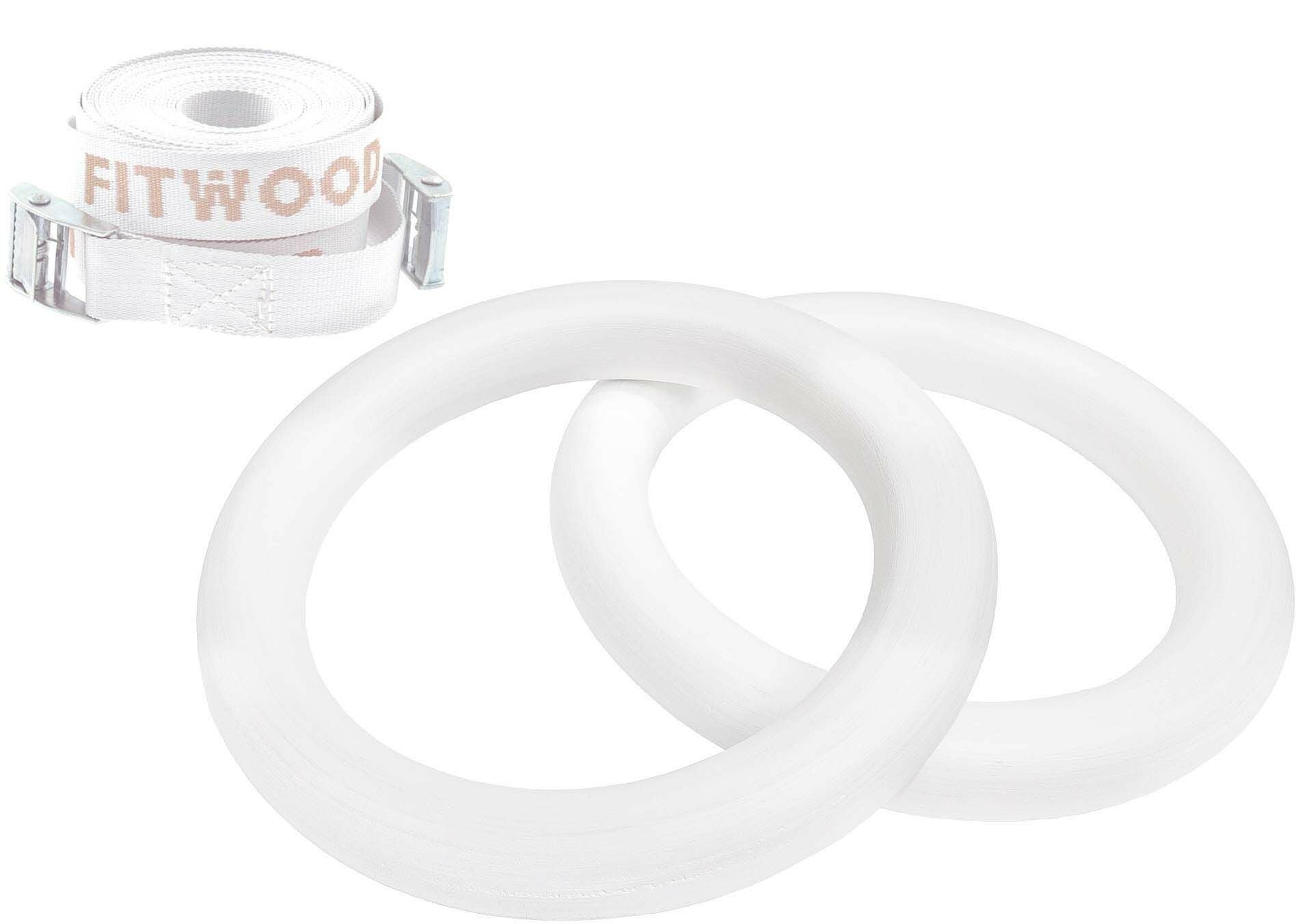 FitWood ULPU MINI Turnringe, Weiß von FitWood