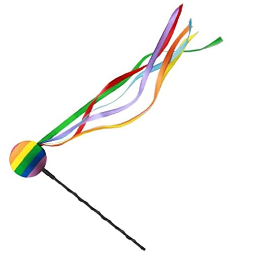 Fituenly Gay Pride Autoantenne Regenbogen Langes Band Autoantenne Topper Leichter Eva-Schaum Fahrzeugantenne Dekoration Für Reiseprozession von Fituenly