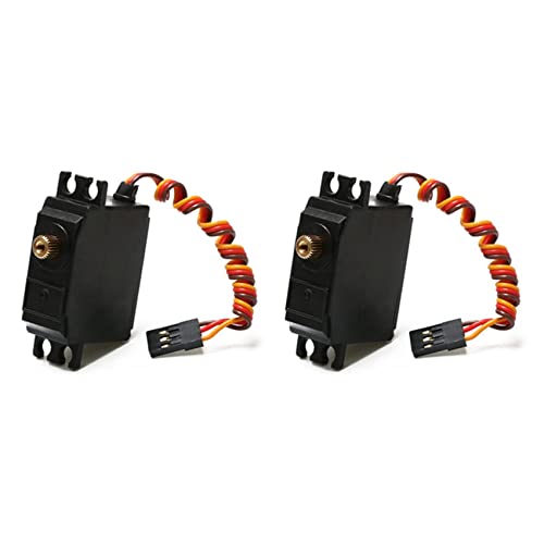 Fivetwofive 2X Dreidraht Bürstenloses Metall Getriebe Servo Für 12428 12423 12427 12429 1/12 RC Auto Upgrade Teile Zubehör von Fivetwofive