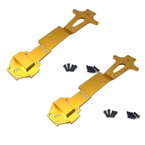 Fivetwofive 2X für 144001 RC Auto Upgrade Teile Metall Zweiter Stock Board 144001-1260, Gelb von Fivetwofive