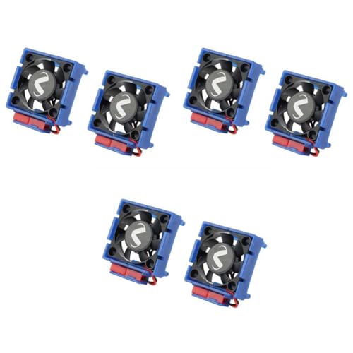 Fivetwofive 6 Stück VXL-3S Velineon ESC VXL-3 VXL 3S Kühlkörper Lüfter für Bandit Stampede Slash 2WD/ VXL Teile von Fivetwofive