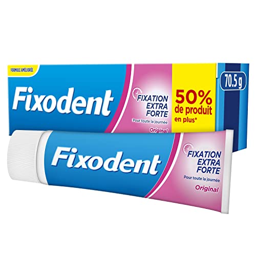 Fixodent Original Klebecreme für Zahnprothesen, 70,5 g von Fixodent