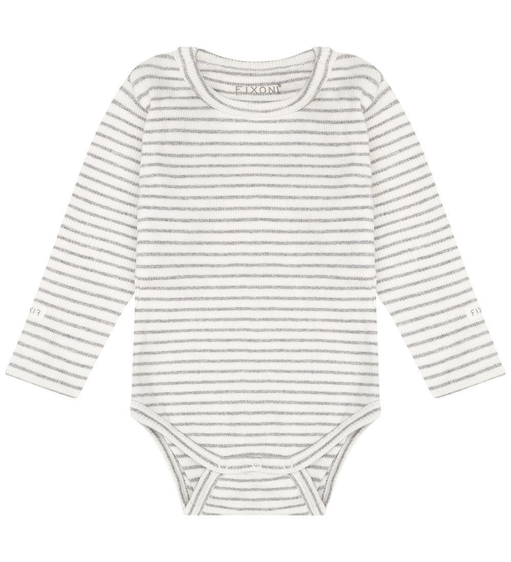 Fixoni Body l/ä - Rib - Flintgrau Melange - Fixoni - 74 - Body L/Ä Fixoni Body l/ä - Rib - Flintgrau Melange - Fixoni - 74 - Body L/Ä von Fixoni