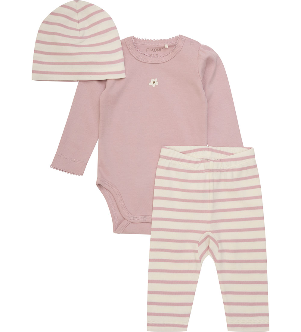 Fixoni Set - Leggings/Mütze/Body l/ä - Shadow Grau - Fixoni - 68 - Body L/Ä Fixoni Set - Leggings/Mütze/Body l/ä - Shadow Grau - Fixoni - 68 - Body L/Ä von Fixoni