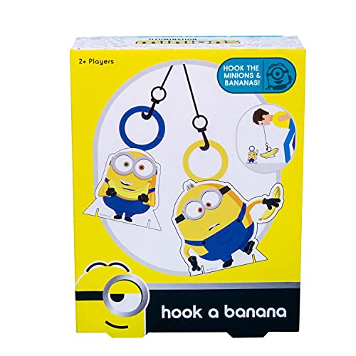 Fizz Creations - Minions Hook a Banana Game | Lustiges Partyspiel | Spiel für Kinder | Witziges Game für Paare, Freunde oder Familie | Partyspiele | Trinkspiel | Geschenk für Geburtstagsparty von Fizz Creations