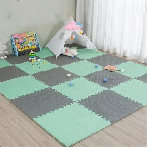 Fjnbbiot Baby-Puzzle-Teppich, Schaumstoffdecke, Lernspielzeug, Spielmatte, A15, 30 x 1 cm, 12 Stück von Fjnbbiot