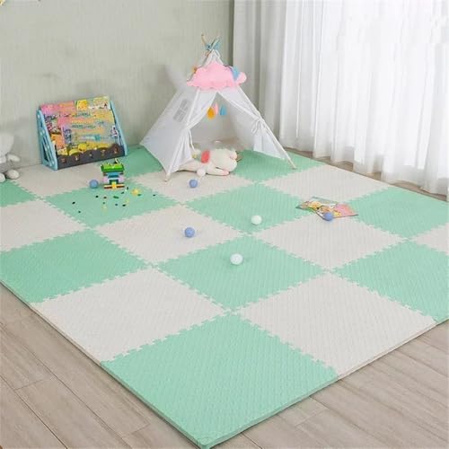 Fjnbbiot Baby-Puzzle-Teppich, Schaumstoffdecke, Lernspielzeug, Spielmatte, A4, 16 Stück, 30 x 1 cm von Fjnbbiot