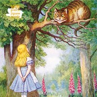 Adult Jigsaw Puzzle Alice and the Cheshire Cat von Brown Trout-Auslieferer Flechsig