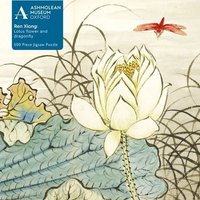 Adult Jigsaw Puzzle Ashmolean: Ren Xiong: Lotus Flower and Dragonfly (500 Pieces) von BrownTrout Publishers Inc