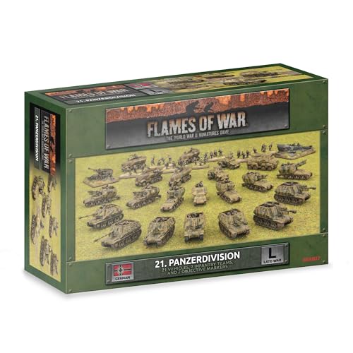 21. Panzerdivision Armee Box von Flames of War