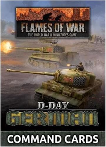 D-day - German Command Cards von Flames of War