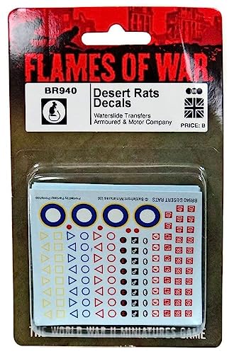 Desert Rats Decals von Flames of War