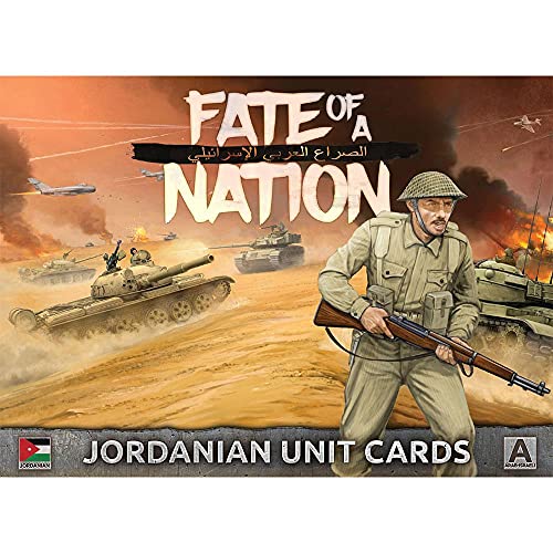 Fate of a Nation Jordanian Unit Cards AJO901 von Flames of War