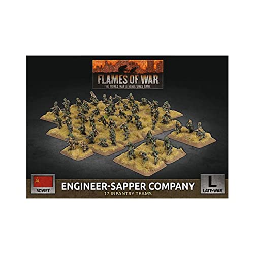 Flames of War FoW Soviet Engineer-Sapper Company SBX67 von Flames of War