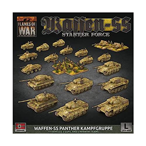 Flames of War GEAB19 Waffen-SS Panther Kampfgruppe Starter Force von Flames of War