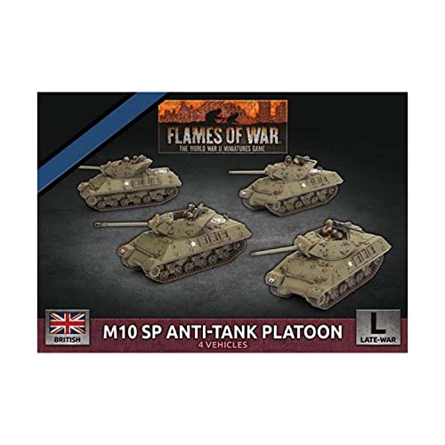 Flames of War Late War British M10 SP Anti-Tank Platoon (BBX62) von Flames of War