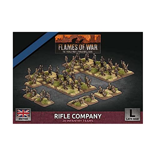 Flames of War Late War British Rifle Company (BBX53) von Flames of War