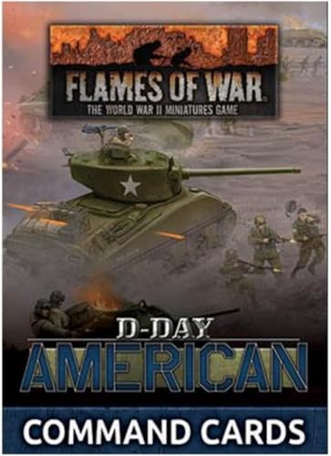 Flames of War Late War United States: D-Day: American Command Cards (FW262C) von Flames of War