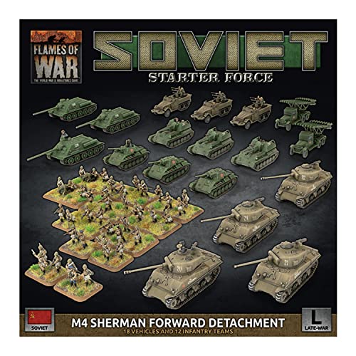 Soviet M4 Sherman Forward Detachment (Plastic) von Flames of War