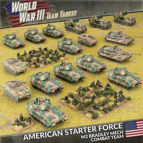 Flames of War - Team Yankee - American Starter Force M2 Bradley Mech Combat Team von Flames of War