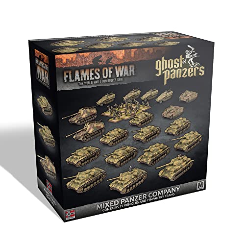 Ghost Panzers Mixed Panzer Company Army Deal von Flames of War